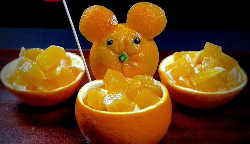 橙子创意食品-图1