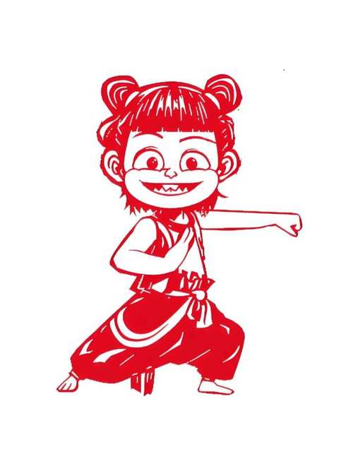 创意剪纸人物如何剪出神韵？-图2