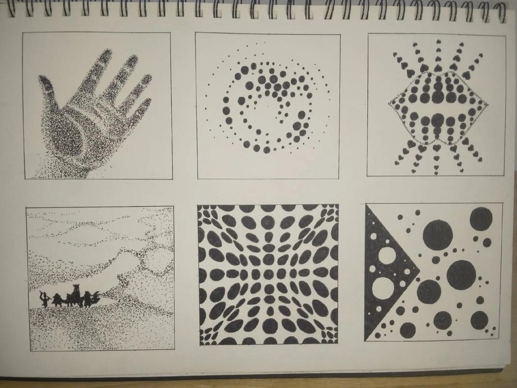 点的创意画，如何用点画出奇妙世界？-图1