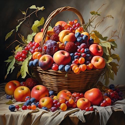 硕果累累创意美术,如何画出秋日丰收?-图1 硕果累累创意美术,如何画出秋日丰收?-图1