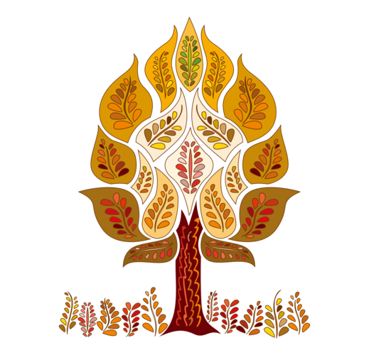 创意图形树,如何用图形绘出树的灵魂?-图1 创意图形树,如何用图形绘出树的灵魂?-图1