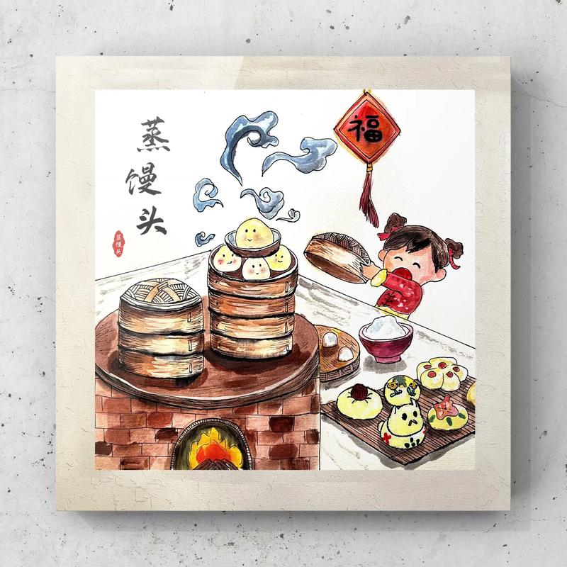 民俗创意画-图1 民俗创意画-图1