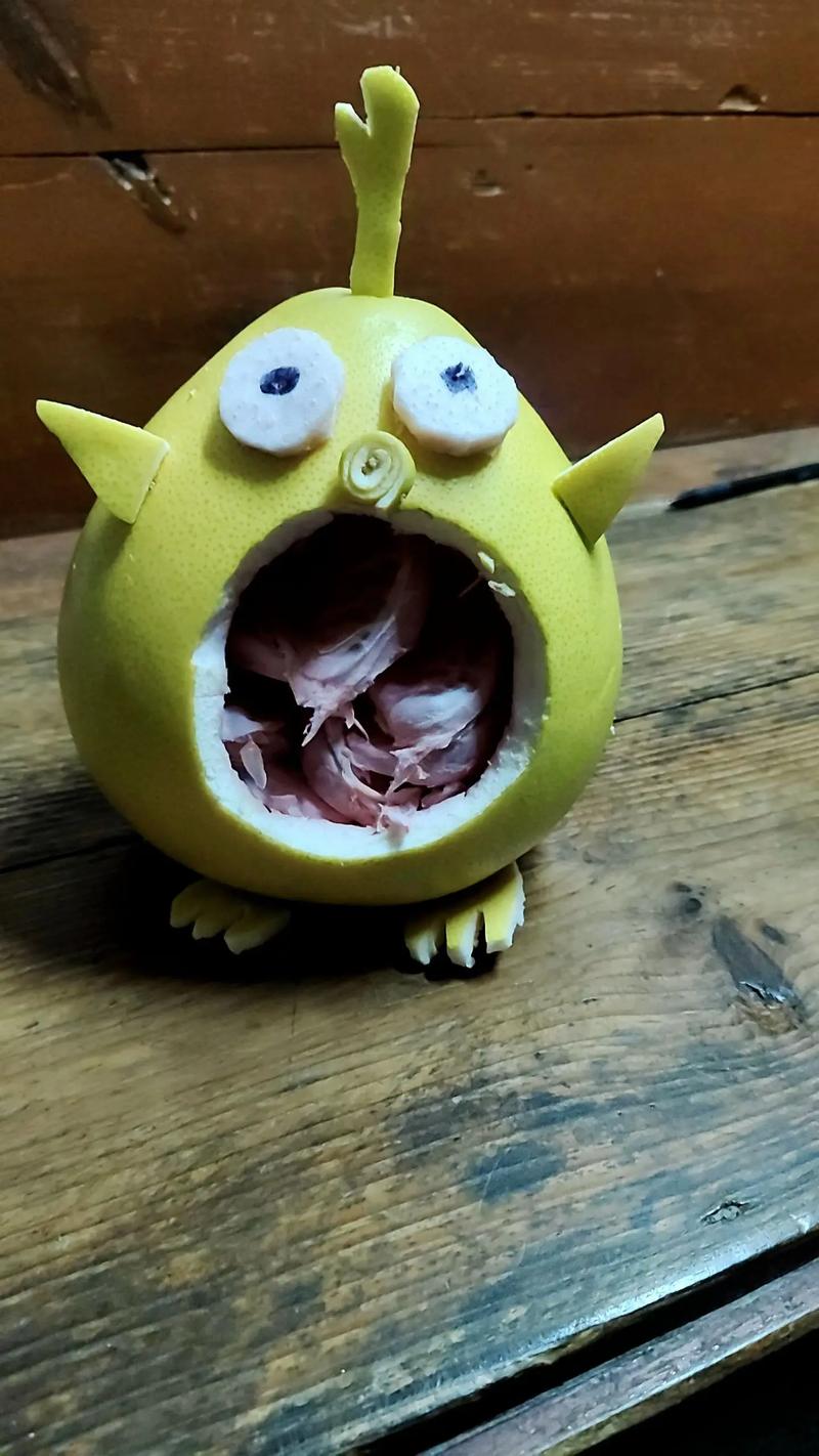 柚子皮创意手工-图3 柚子皮创意手工-图3