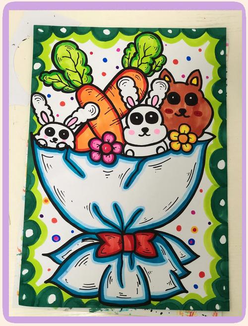 简单的创意儿童画-图1