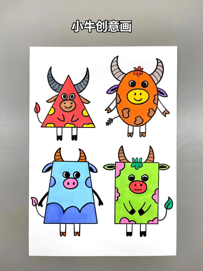 简单的创意儿童画-图2