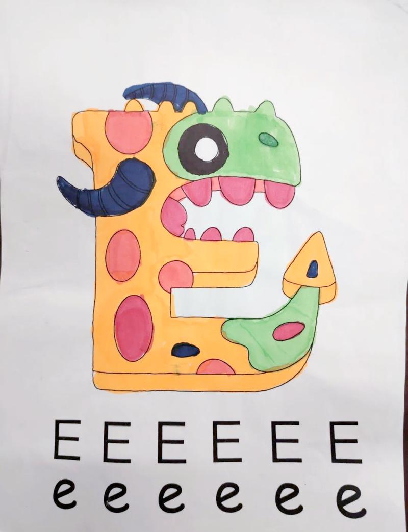 创意画g字母有哪些惊艳画法？-图3