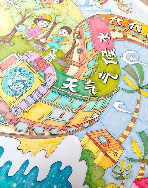 气象创意画怎么画？教你用画笔捕捉风云变幻的灵感！，如何用画笔玩转气象创意画？带你解锁天马行空的脑洞！，气象创意画有多惊艳？看这一篇教你如何画出天气的喜怒哀乐！-图1