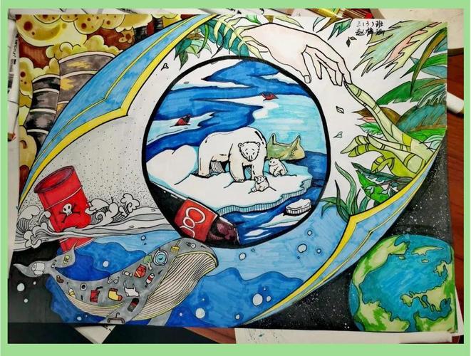 气象创意画怎么画？教你用画笔捕捉风云变幻的灵感！，如何用画笔玩转气象创意画？带你解锁天马行空的脑洞！，气象创意画有多惊艳？看这一篇教你如何画出天气的喜怒哀乐！-图3