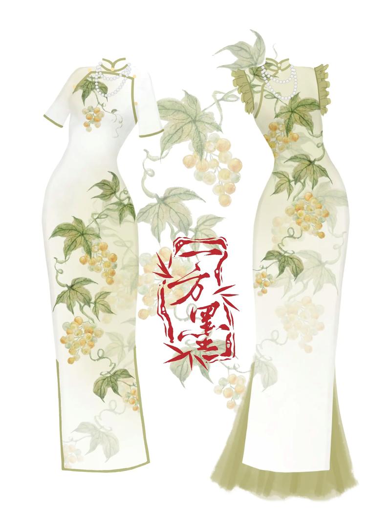 创意美术旗袍,如何融合传统与艺术?-图2 创意美术旗袍,如何融合传统与艺术?-图2