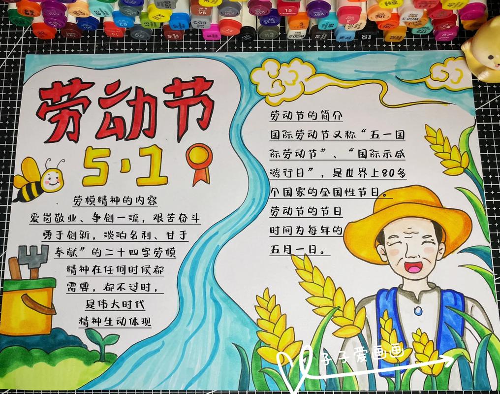劳动节手抄报有哪些创意点子？-图3
