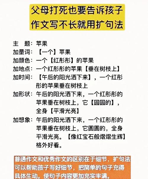 扩写句子技巧-图1